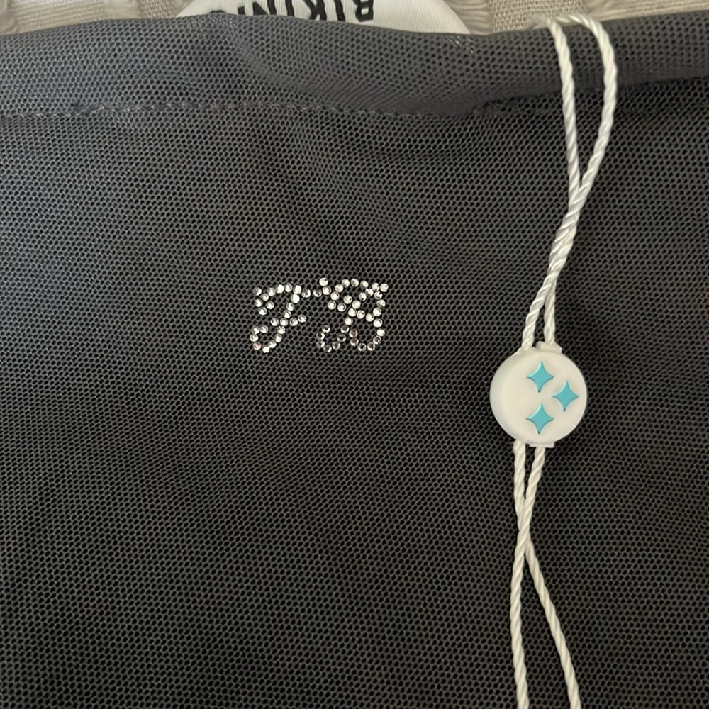 NWT Frankie’s Bikinis Mesh Cover Up, sz M - Picture 8 of 10